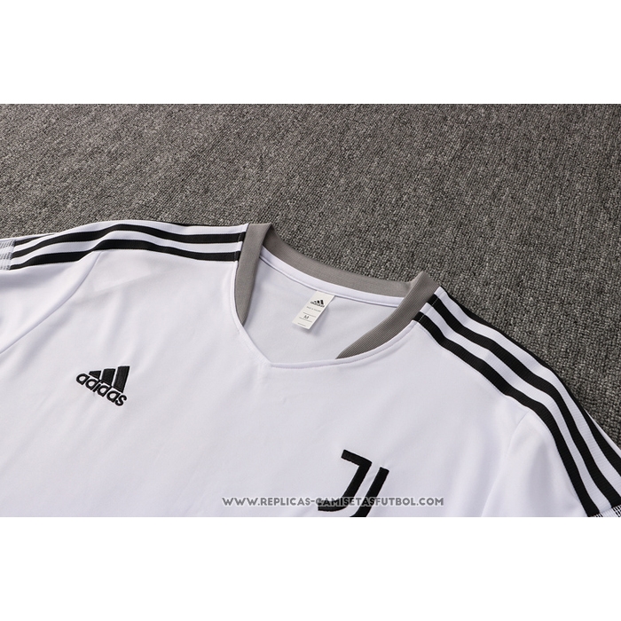 Camiseta de Entrenamiento Juventus 21-22 Blanco